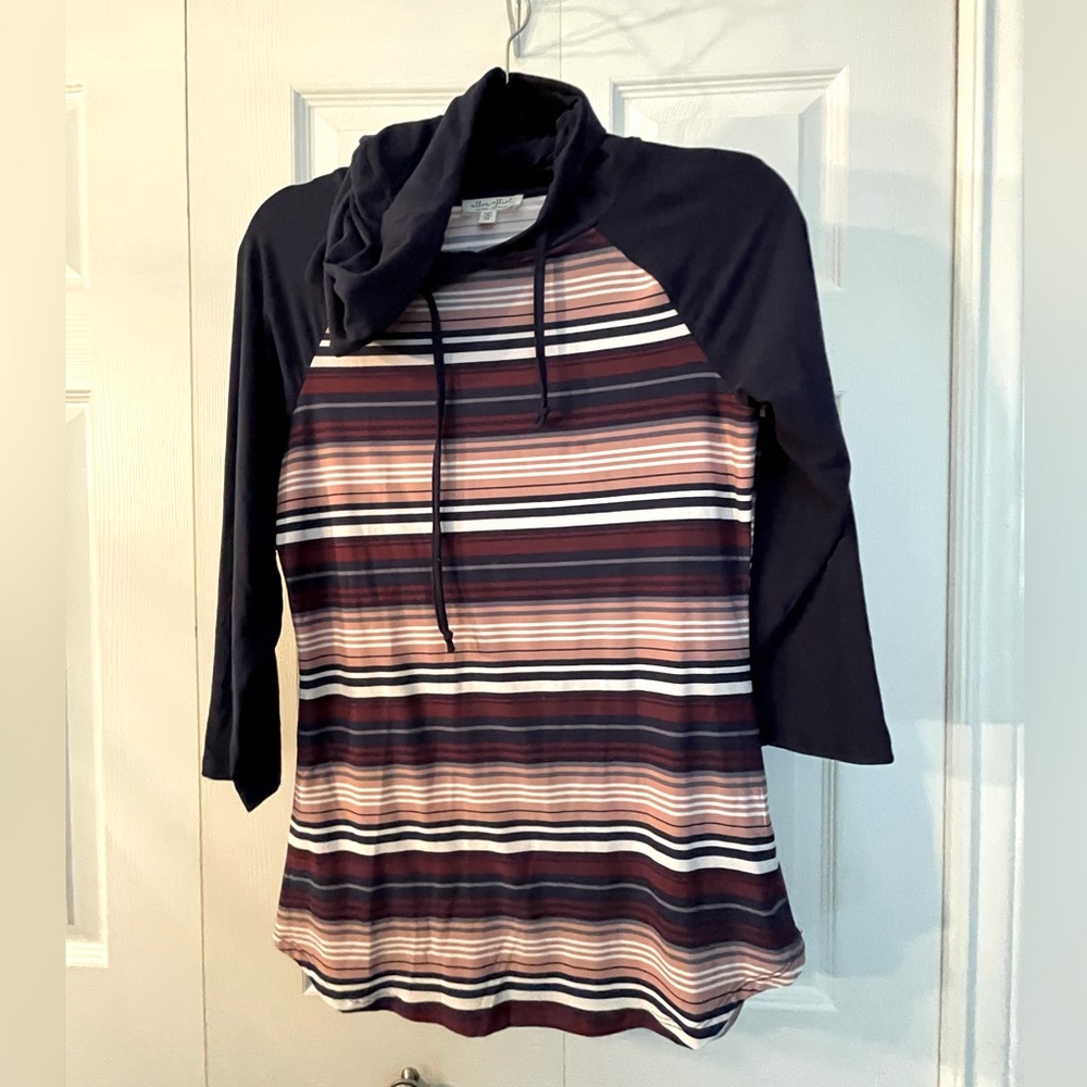 Butter soft, hooded, 3/4 sleeve women's shirt